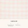 MACKENZIE-CHILDS Linen Dish Towel, Decorative Kitchen Towel, Tan Check(Pink Check)