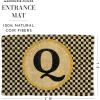 MACKENZIE-CHILDS Monogrammed Entrance Mat, Monogram Welcome Mat, Indoor/Outdoor Front-Door Mat, D(Q)