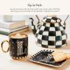 MACKENZIE-CHILDS My Mug, Decorative Ceramic Coffee Mug with Handle, T(E)