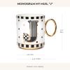 MACKENZIE-CHILDS My Mug, Decorative Ceramic Coffee Mug with Handle, T(J)