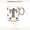 MACKENZIE-CHILDS My Mug, Decorative Ceramic Coffee Mug with Handle, T(T)