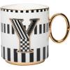 MACKENZIE-CHILDS My Mug, Decorative Ceramic Coffee Mug with Handle, T(Y)