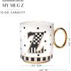 MACKENZIE-CHILDS My Mug, Decorative Ceramic Coffee Mug with Handle, T(Z)