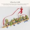 MACKENZIE-CHILDS Patience Brewster 12 Days Christmas Ornament, Christmas Tree Ornament, 4 Calling Birds(10 Pipers Piping)