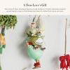 MACKENZIE-CHILDS Patience Brewster 12 Days Christmas Ornament, Christmas Tree Ornament, 4 Calling Birds(French Hens)