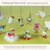 MACKENZIE-CHILDS Patience Brewster 12 Days Christmas Ornament, Christmas Tree Ornament, 4 Calling Birds(Mini Ornaments Set)