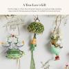 MACKENZIE-CHILDS Patience Brewster 12 Days Christmas Ornament, Christmas Tree Ornament, 4 Calling Birds(Partridge in a Pear Tree)