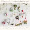 MACKENZIE-CHILDS Patience Brewster 12 Days Christmas Ornament, Christmas Tree Ornament, 4 Calling Birds(Swans A-swimming)
