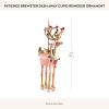 MACKENZIE-CHILDS Patience Brewster Dash Away Christmas Ornament, Indoor Christmas Decorations for The Christmas Tree, Dasher(Cupid Reindeer)