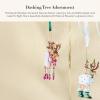 MACKENZIE-CHILDS Patience Brewster Dash Away Christmas Ornament, Indoor Christmas Decorations for The Christmas Tree, Dasher(Dancer Reindeer)