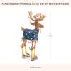 MACKENZIE-CHILDS Patience Brewster Dash Away Figurine, Christmas Home Decor, Mrs. Santa(Dash Away Comet Reindeer)