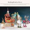 MACKENZIE-CHILDS Patience Brewster Dash Away Figurine, Christmas Home Decor, Mrs. Santa(Dash Away Donna Reindeer)