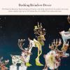 MACKENZIE-CHILDS Patience Brewster Dash Away Figurine, Christmas Home Decor, Mrs. Santa(Dash Away Prancer Reindeer)