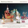 MACKENZIE-CHILDS Patience Brewster Dash Away Figurine, Christmas Home Decor, Mrs. Santa(Sitting Santa & Sleigh)
