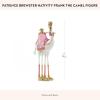 MACKENZIE-CHILDS Patience Brewster Nativity Figurine, Christmas Nativity Home Decor, Palm Tree(Frank The Camel)