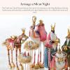 MACKENZIE-CHILDS Patience Brewster Nativity Figurine, Christmas Nativity Home Decor, Palm Tree(Frank The Camel)
