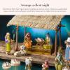 MACKENZIE-CHILDS Patience Brewster Nativity Figurine, Christmas Nativity Home Decor, Palm Tree(Palm Tree)