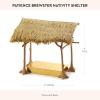 MACKENZIE-CHILDS Patience Brewster Nativity Figurine, Christmas Nativity Home Decor, Palm Tree(Shelter)