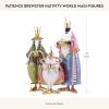 MACKENZIE-CHILDS Patience Brewster Nativity Figurine, Christmas Nativity Home Decor, Palm Tree(World Magi Figures)
