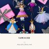MACKENZIE-CHILDS Patience Brewster Nutcracker Suite Mini Ornament Set, Unique Christmas Tree Ornaments, Nutcracker Christmas Decor, 6 Pieces