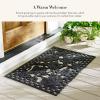 MACKENZIE-CHILDS Rubber Door Mat, Decorative Outdoor Floor or Front Door Mat, 36″ L x 24″ W, Queen Bee(Daisy)