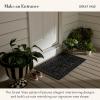 MACKENZIE-CHILDS Rubber Door Mat, Decorative Outdoor Floor or Front Door Mat, 36″ L x 24″ W, Queen Bee(Great Vase)