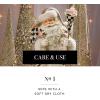 MACKENZIE-CHILDS Santa Claus Statue, Christmas Santa Decor for Mantel, Della Robia Sugared(Della Robbia Sugared)