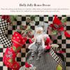 MACKENZIE-CHILDS Santa Claus Statue, Christmas Santa Decor for Mantel, Della Robia Sugared(Jovial)