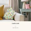 MACKENZIE-CHILDS Throw Pillow, Decorative Pillow, Multicheck Bunny(Multicheck Bunny)