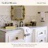 MACKENZIE-CHILDS Twilight Toile Vanity Tray with Handles, Rectangular Tray for Dresser and Home Decor(Twilight Toile)