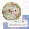 MACKENZIE-CHILDS Wall Clock, Decorative Clock for Home or Office, Fish