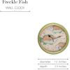 MACKENZIE-CHILDS Wall Clock, Decorative Clock for Home or Office, Fish