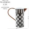 MACKENZIE-CHILDS Watering Can, Outdoor Galvanized Watering Can, Spectator(Check It Out)