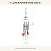 MACKENZIE-CHILDS Wind Chime, Decorative Wind Chime for Outside Garden Decor, Avant Garden(Flower Power)