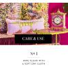 MacKenzie-Childs Marylebone Carriage Clock, Tabletop Clock for Home Decor