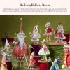 MacKenzie-Childs Patience Brewster Dash Away Ornament, Holiday Decor, Mrs. Santa(Santa)