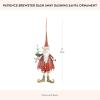 MacKenzie-Childs Patience Brewster Dash Away Ornament, Holiday Decor, Mrs. Santa(Santa)