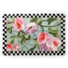 MACKENZIE-CHILDS Bath Rug, Bath Mat for Bathroom Use, Cotton Rug, Chelsea Garden