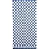 MACKENZIE-CHILDS Bath Towel, Cute Decorative Bathroom Towel, Blue-and-White Royal Check(Navy Check)