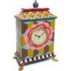 MACKENZIE-CHILDS Desk Clock, Decorative Clock for Home or Office, Modern Naturalist