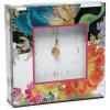 MACKENZIE-CHILDS Desk Clock, Decorative Clock for Kitchen and Living Room, Flower Market Reflections