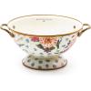 MACKENZIE-CHILDS Enamel Colander, Decorative Kitchen Strainer, Large, Blue Wildflowers(Blue Wildflowers)