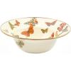 MACKENZIE-CHILDS Enamel Serving Bowl, Enamel Serveware Bowl, 12 Inches, Butterfly Garden(Buttefly Garden)