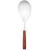 MACKENZIE-CHILDS Everyday Serving Spoon, Stainless-Steel Spoon for Cooking, Leather(Leather)