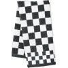 MACKENZIE-CHILDS Hand Towel, Cute Decorative Hand Towel for Bathroom and Kitchen, Blue-and-White Royal Check(Black Check)