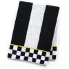 MACKENZIE-CHILDS Hand Towel, Cute Decorative Hand Towel for Bathroom and Kitchen, Blue-and-White Royal Check(Courtly Stripe)