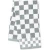 MACKENZIE-CHILDS Hand Towel, Cute Decorative Hand Towel for Bathroom and Kitchen, Blue-and-White Royal Check(Sterling Check)