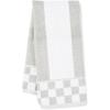 MACKENZIE-CHILDS Hand Towel, Cute Decorative Hand Towel for Bathroom and Kitchen, Blue-and-White Royal Check(Sterling Stripe)