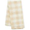 MACKENZIE-CHILDS Linen Dish Towel, Decorative Kitchen Towel, Tan Check(Tan Check)