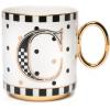 MACKENZIE-CHILDS My Mug, Decorative Ceramic Coffee Mug with Handle, T(C)